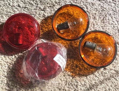 GENERIC USED Turn Signal Covers from a from Harley GENERIC You get what you see - Image 1 of 4