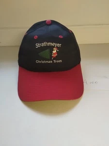 Strathmeyer Baseballmütze Weihnachtsbäume schwarz/rot Druckknopflasche  - Bild 1 von 4