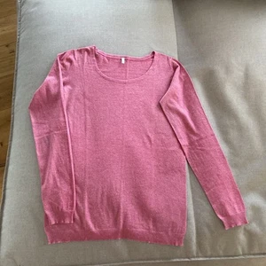 Benetton Pullover Cashmere Rot Meliert Rosa Kaschmir Weich Pulli Leicht Gepflegt - Bild 1 von 18