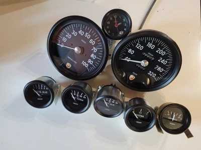 Lamborghini Miura P400 Juego Completo Calibre Coche Clásico Jaeger Reacondicionado Foto 1 de 3