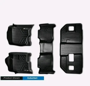07-13 Chevy Suburban Floor Mat Set Maxliner A0015/B0015/C0015 1st 2nd 3rd Row - Picture 1 of 1