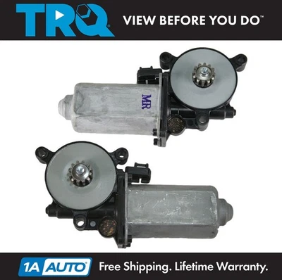 Juego de pares de motores de ventana eléctrica TRQ 12362503 para Chevy Cadillac Olds Pontiac Foto 1 de 4
