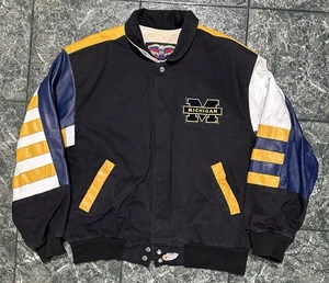 90s Jeff Hamilton Michigan Jacket - Picture 1 of 9