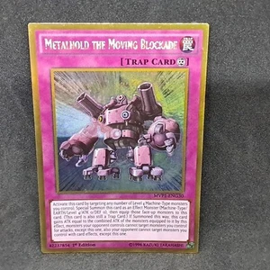 Metalhold the Moving Blockade MVP1-ENG30 1st Edition Gold Rare LP+ Yu-Gi-Oh! - Picture 1 of 6