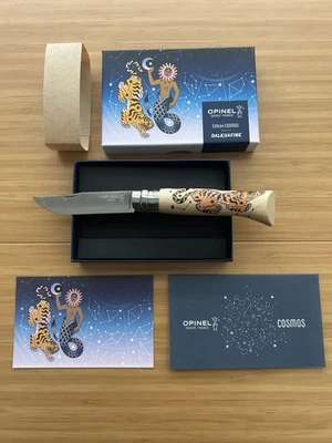 Opinel Limited Edition Cosmos “Dalkhafine” No.08 Folding Knife #409/8200 - Image 1 of 4