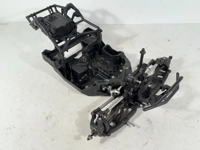 Axial Yeti 380 1/10 4x4 RC Rock Racer Chassis Bashed, See Images - Image 1 of 4