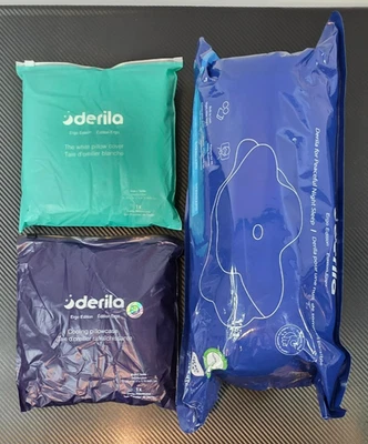 Almohada de espuma viscoelástica estándar Derila Ergo Edition con funda de almohada Ergo Cooling y W Foto 1 de 4