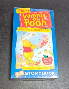 Winnie The Pooh And The Blustery Day (VHS) Disney Storybook Classics Brand New - Picture 1 of 6
