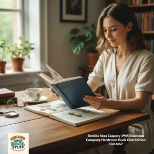 Bedelia Vera Caspary 1945 Blakiston Company Hardcover Book Club Ed. Film Noir - Picture 1 of 10