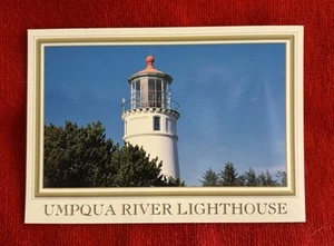 Oregon Postcard Umpqua River Lighthouse NEW Unposted - Picture 1 of 3