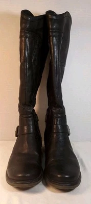 Botas de montar Baretraps Abram negras de imitación de cuero para mujer zapatos 6,5 Foto 1 de 4