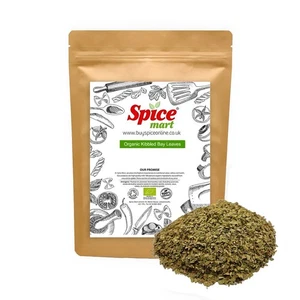 ORGANIC Bay Leaves Kibbled Premium Quality Soil Association Certified 25g-450g - Picture 1 of 5