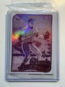 Lámina de chicle Topps X Matt Williams 2025 SSP caja única - Imagen 1 de 2