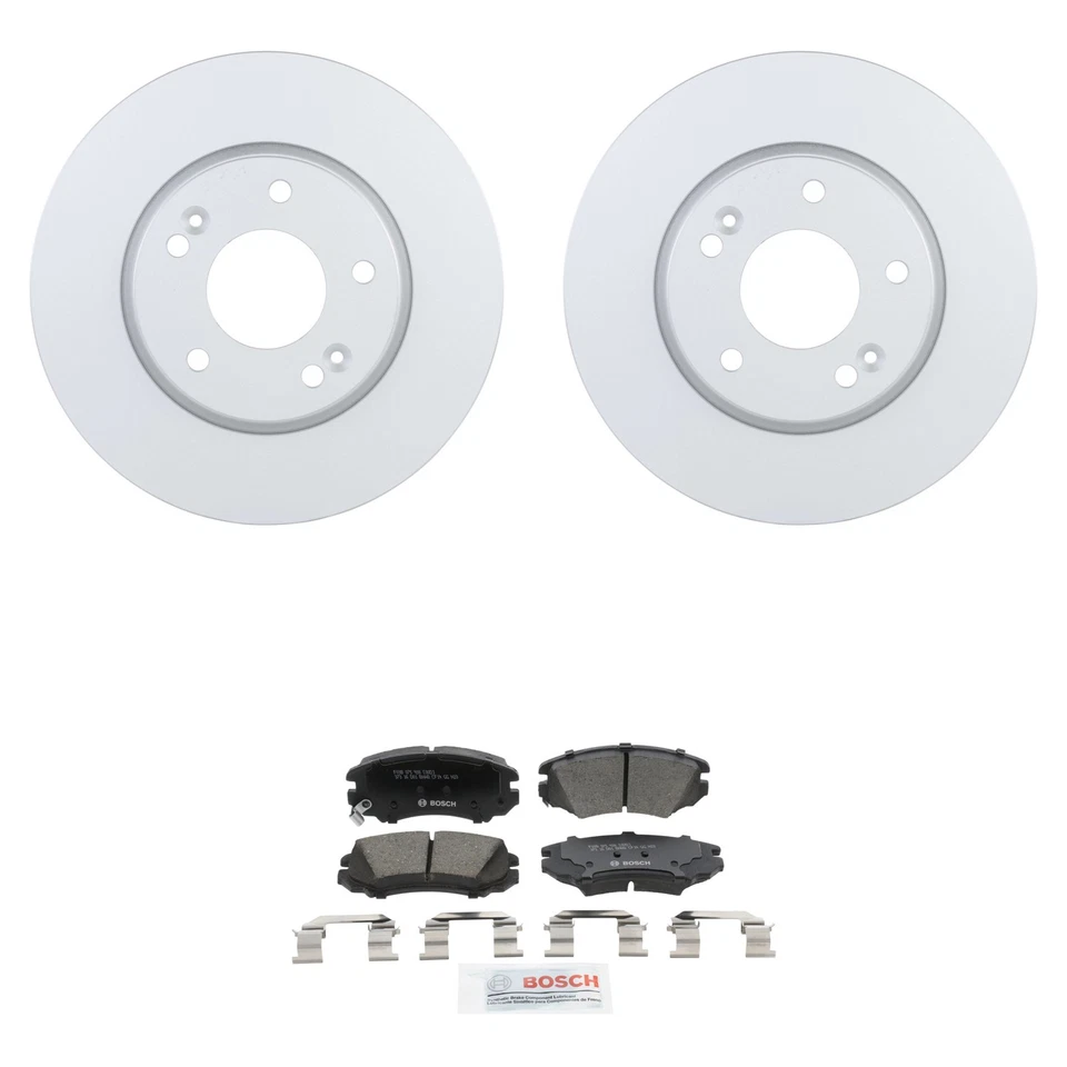 博世前转子静音陶瓷碟刹垫套件适用于起亚 Soul Hatchback — 第 1/1 张图片