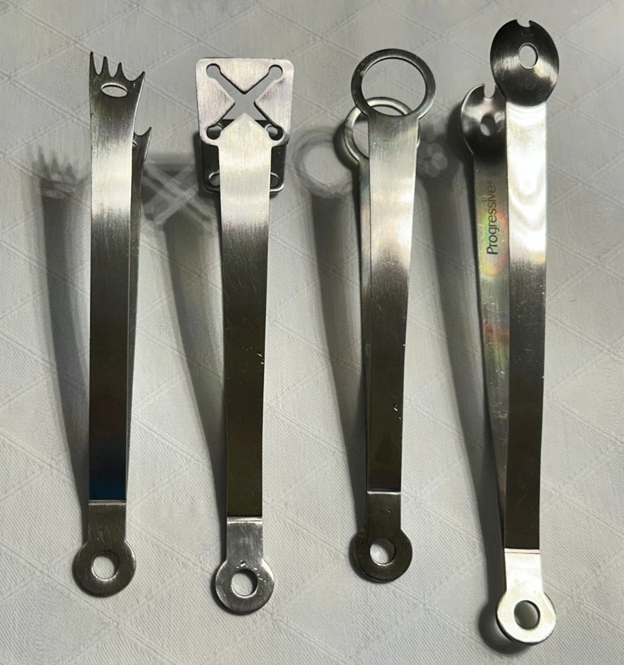 Pinzas para aperitivos (juego de 4) Foto 1 de 2