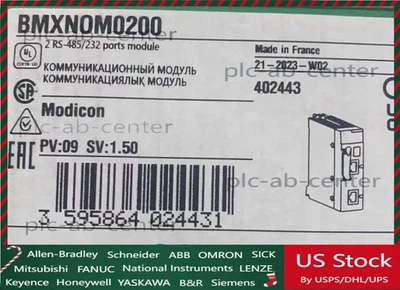 SCHNEIDER MODICON BMXNOM0200 FREE Fast SHIPPING - Image 1 of 2