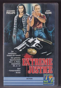 Extrem Justice - Lou Diamond Phillips, Scott Glenn - VHS Kassette - Bild 1 von 3