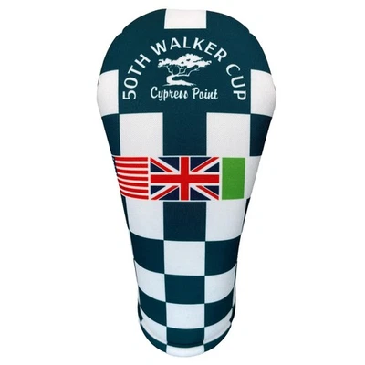 2025 Walker Cup at Cypress Point Club Checked Print Fairway Golf Club Head Cover