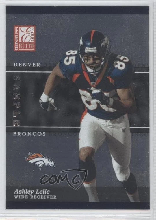 2003 Donruss Elite Sample Silver Ashley Lelie #15 - Image 1 of 2