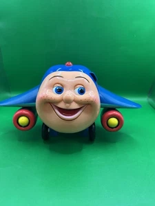 Jay Jay The Jet Plane 2002 plástico canta aletas alas ojos y boca movimiento - Imagen 1 de 10