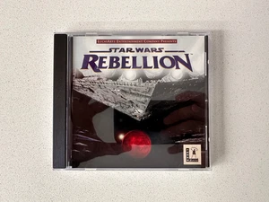 Star Wars Rebellion W/ Manual PC Game Windows 95 disk near new - Picture 1 of 8