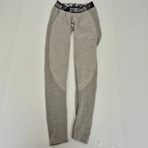 GYMSHARK Leggings Small Grau Damen Stretch Workout Activewear Fitness - Bild 1 von 8