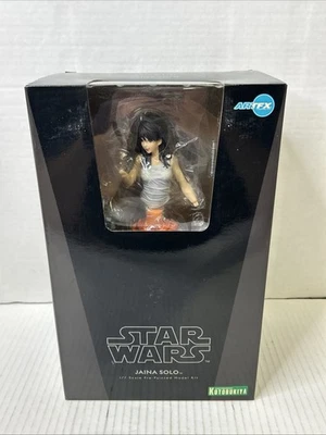 KOTOBUKIYA STAR WARS BISHOUJO JAINA SOLO 1/7 VINILO ESTATUA SV67 NUEVO Z6 Foto 1 de 4