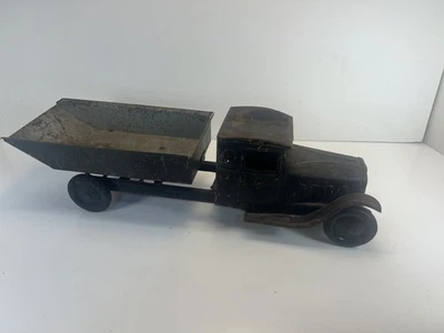 "Camión de volteo Steelcraft original de colección años 30 ojo de buey estado original 23"" L"  Foto 1 de 4