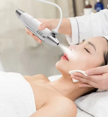 Pulverizador de niebla facial eléctrico portátil con inyector de chorro de oxígeno facial Foto 1 de 4