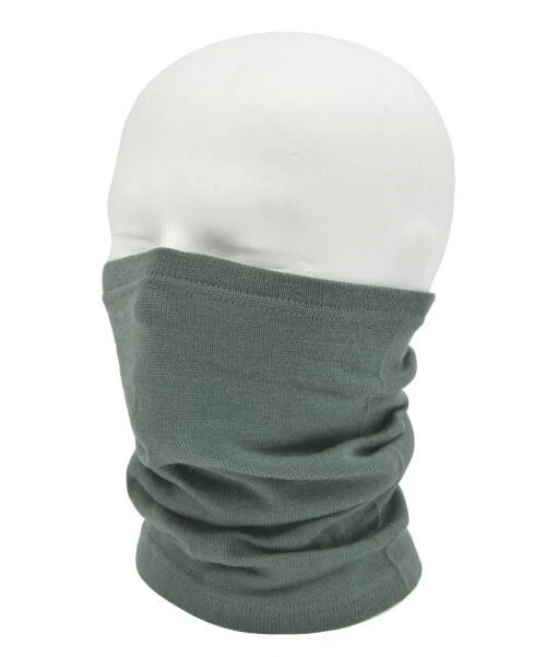 A.B Schlauchschal Schweizer Armee Schal Rundschal Halstuch grau-oliv Neuw.*