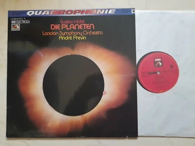 QUADRO HOLST Die Planeten ANDRÉ PREVIN *1974 GERMAN ELECTROLA VINYL LP*NM* - Bild 1 von 3