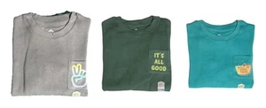 Boys’ Thereabouts $26 Crew Neck Long Sleeve Graphic Thermal Pullover Size 8 NWT - Picture 1 of 9