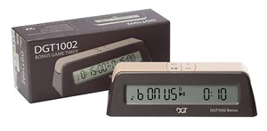 Reloj de ajedrez digital DGT 1002 reloj temporizador adicional - negro - Imagen 1 de 1