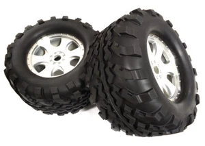 Tires, Wheels & Inserts TK57 w/17mm Hex for 1/8 Monster Truck Size 2pcs OD=155mm - Picture 1 of 1