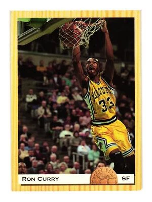 1993 Classic Draft Picks #23 Ron Curry Marquette Golden Eagles - Image 1 of 2