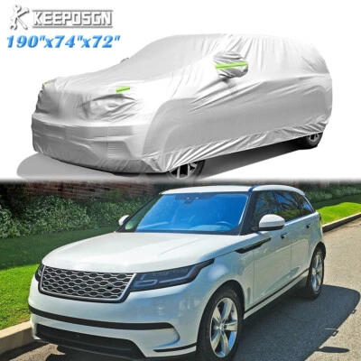 For Range Rover Velar Evoque SUV Car Cover Outdoor Rain Sun Dust Water Resistant - Image 1 of 4