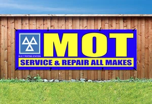 TÜV SERVICE und REPARATUR PVC bedruckt BANNER OUTDOOR SCHILD PVC mit Ösen - Bild 1 von 2