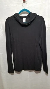 black activewear hoodie blouse danskin now size medium - Picture 1 of 3