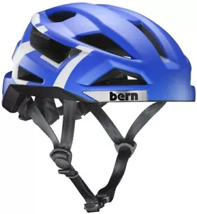 Bern FL-1 Pavé Sport / Urban Commute Helm Fahrradhelm BOA mattblau / blau - Bild 1 von 2