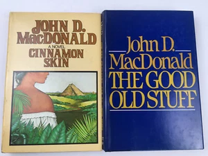 John D MacDonald Cinnamon Skin 1982 Good Old Stuff 1982 Book Lot - Picture 1 of 9