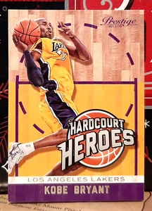 KOBE BRYANT ~ 2013-14 PANINI PRESTIGE / HARDCOURT HEROES #2 ~ LOS ANGELES LAKERS - Picture 1 of 2