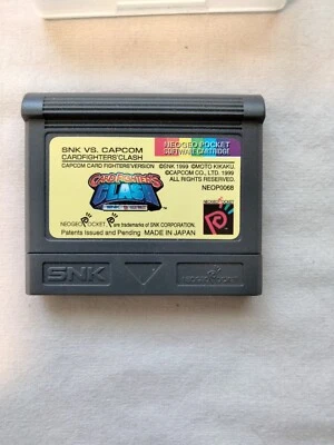 Card Fighter's Clash Capcom Version Neo Geo Pocket Color English Authentic - Image 1 of 4