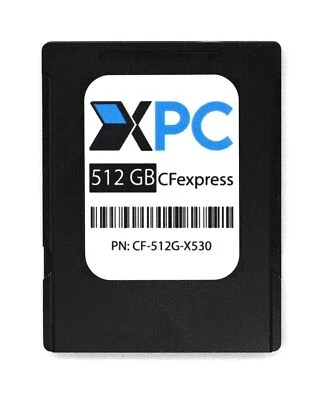XPC 512GB / 1TB / 2TB CFexpress Type-B Memory Card 8K30p 4K120p RAW Nikon Canon - Image 1 of 3