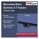 Produktbild - AHK Autohak für Mercedes Sprinter 2-T Kasten B901, B902 BJ 02.95-05.06 NEU ABE
