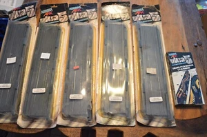 6 Pks Aurora AFX ULTRA 5 Slot Car Track,15" Straight & Chicanes,Obstacles,Flags - Picture 1 of 5