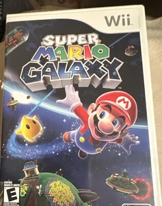 Super Mario Galaxy Nintendo Wii 2007 EUC - Picture 1 of 6