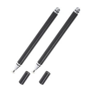 Set of 2 Capacitive Pen Dual-end Stylus Pens for Touch Screens Touchscreen - Zdjęcie 1 z 12