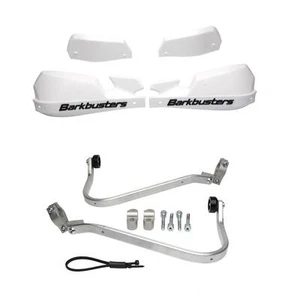 BarkBusters VPS White Handguard & Two Point Mount BMW F650GS 1993 - 2007 - Picture 1 of 4