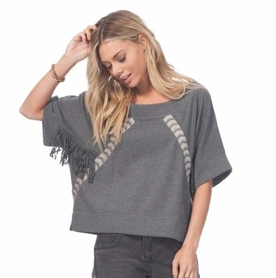 $54 JERSEY HIDEAWAY POLAR oversize por RIP CURL GRIS OSCURO MEDIANO código F234 Foto 1 de 3