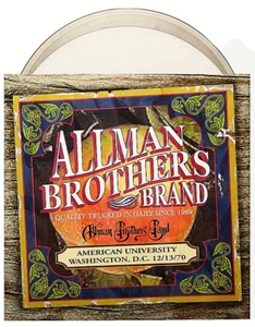 Allman Brother Band Live American University 12/13/70 Smoke Vinyl Newbury Comics - Imagen 1 de 5